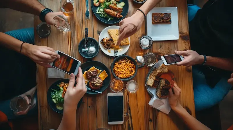 digital influence on food and lifestyle